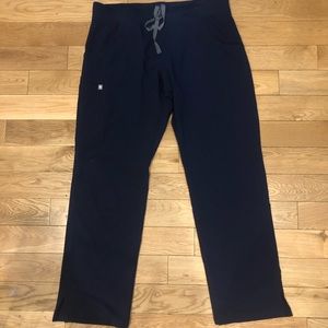 Navy blue Figs scrub pants